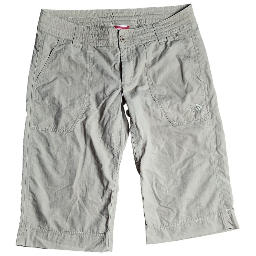 The North Face Light Gray Women's Knee-Length Shorts